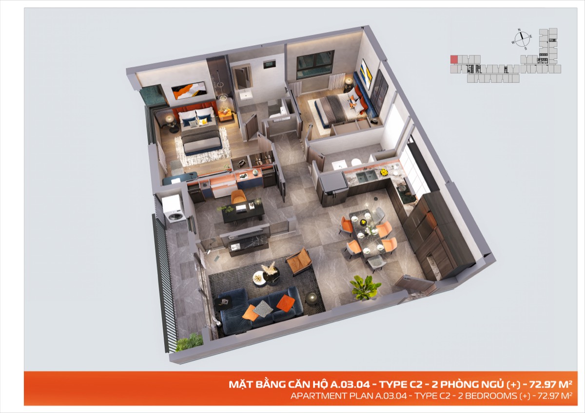 Căn A04 · View 1