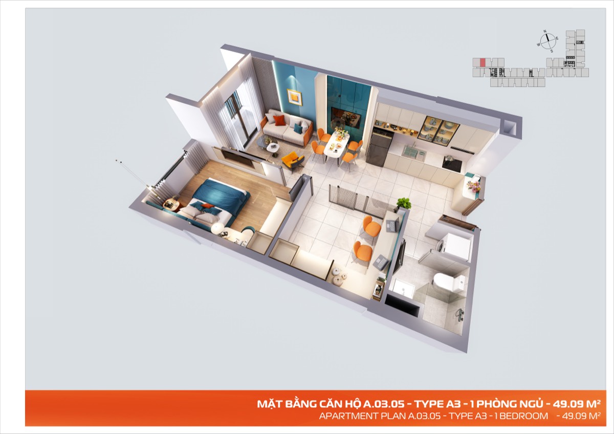 Căn A05 · View 1